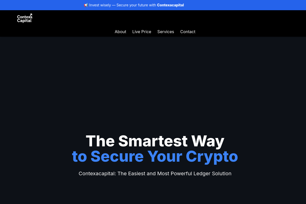 Contexacapital.com Review – Contexacapital Scam Or Legit?