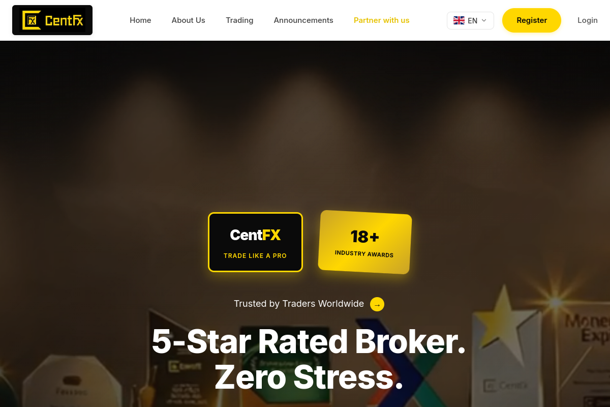 CentFX.com Review — High-Risk Forex/Crypto Broker Scam Alert & Red Flags