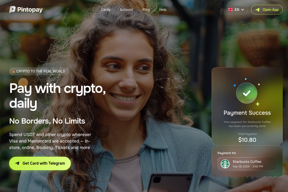 Pintopay.me Review — Risky Crypto Card Service or Potential Scam?