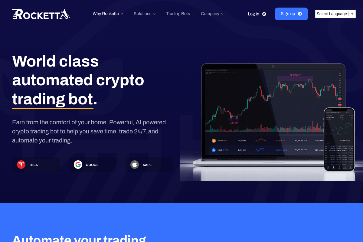 Rocketta.io SCAM ALERT: Fake Crypto Investment Platform Exposed! (2026 Review) screenshot 524