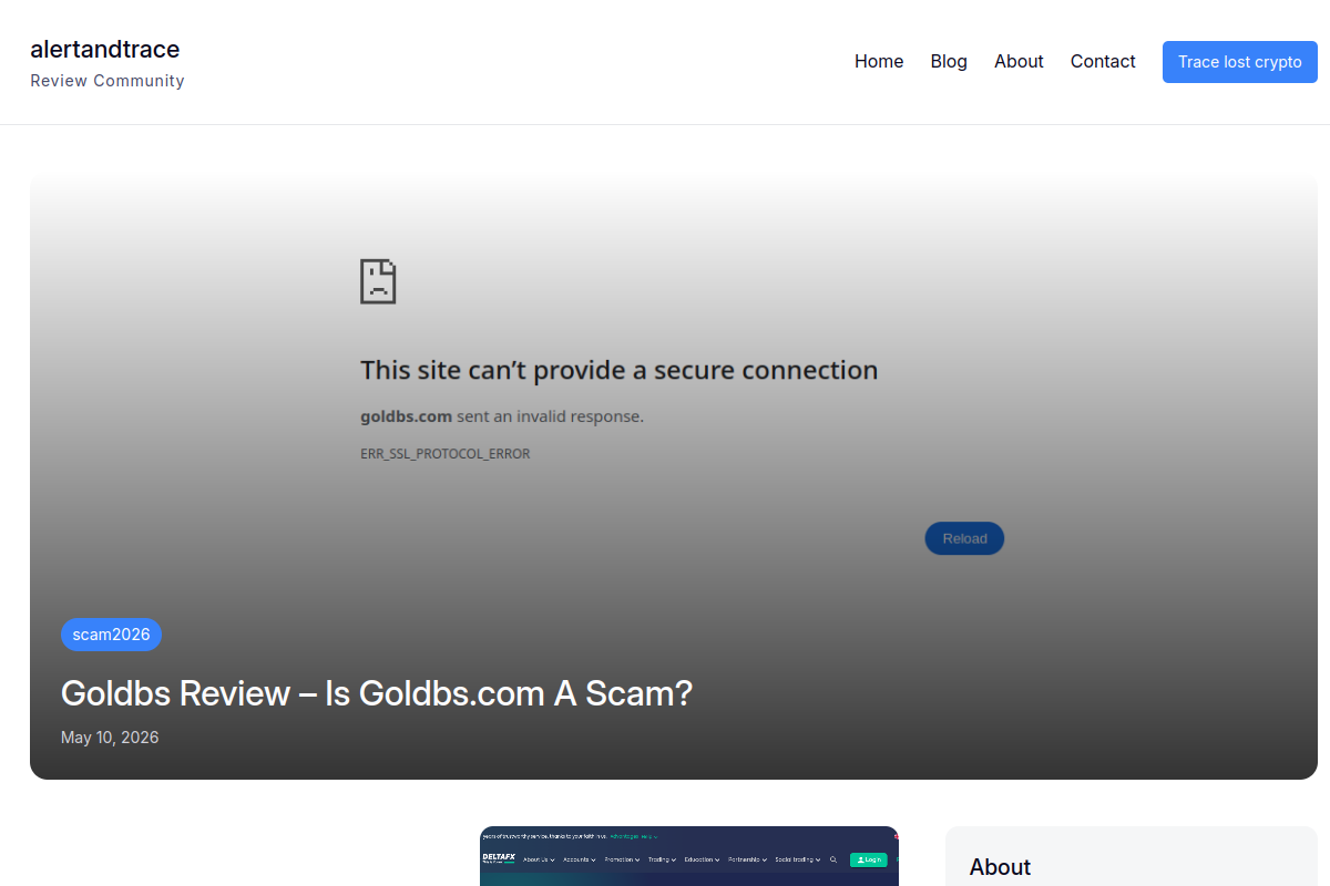 Where To Report A Crypto Scam? – Report On alertandtrace.com